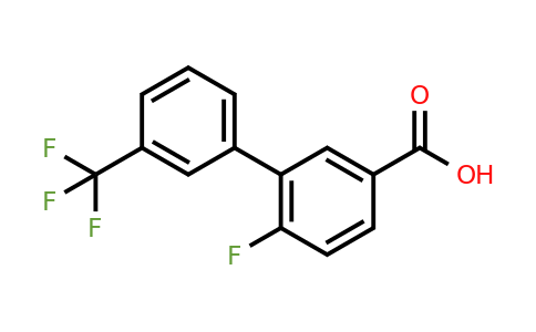 1261593-39-8 | 6-Fluoro-3'-(trifluoromethyl)-[1,1'-biphenyl]-3-carboxylic acid