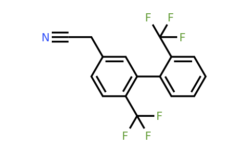 1261593-51-4 | 6,2'-Bis(trifluoromethyl)biphenyl-3-acetonitrile