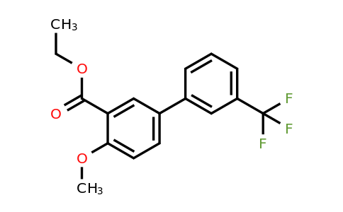 1261593-98-9 | 4-Methoxy-3'-(trifluoromethyl)biphenyl-3-carboxylic acid ethyl ester