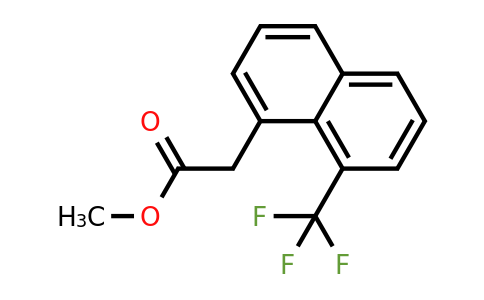 1261595-38-3 | Methyl 1-(trifluoromethyl)naphthalene-8-acetate