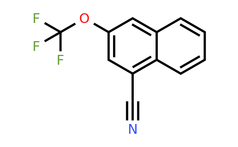 1261598-87-1 | 1-Cyano-3-(trifluoromethoxy)naphthalene