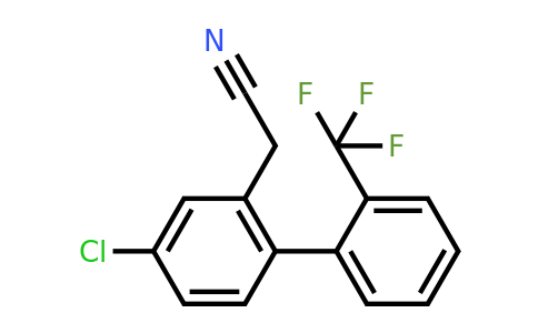 1261599-24-9 | 4-Chloro-2'-(trifluoromethyl)biphenyl-2-acetonitrile