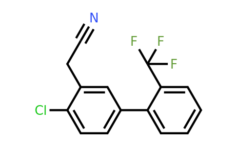 1261599-40-9 | 4-Chloro-2'-(trifluoromethyl)biphenyl-3-acetonitrile