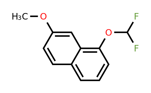 1261599-41-0 | 1-(Difluoromethoxy)-7-methoxynaphthalene