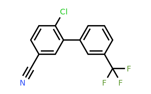 1261599-71-6 | 6-Chloro-3'-(trifluoromethyl)biphenyl-3-carbonitrile