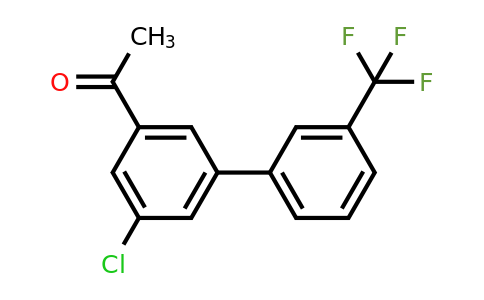 1261600-57-0 | 1-(5-Chloro-3'-(trifluoromethyl)biphenyl-3-yl)-ethanone