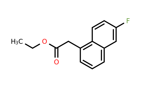 1261601-18-6 | Ethyl 6-fluoronaphthalene-1-acetate
