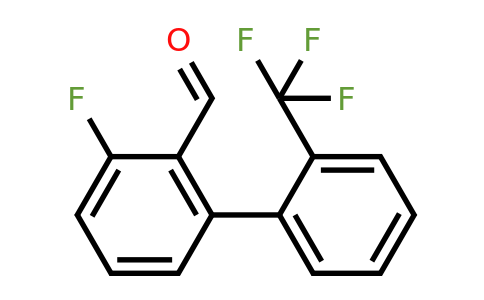 1261601-84-6 | 3-Fluoro-2'-(trifluoromethyl)biphenyl-2-carbaldehyde