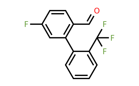 1261601-91-5 | 5-Fluoro-2'-(trifluoromethyl)biphenyl-2-carbaldehyde