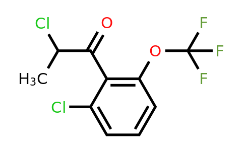 1261602-61-2 | 2,2'-Dichloro-6'-(trifluoromethoxy)propiophenone