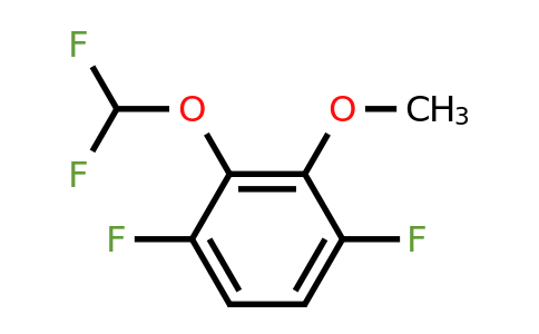 1261602-88-3 | 3,6-Difluoro-2-(difluoromethoxy)anisole