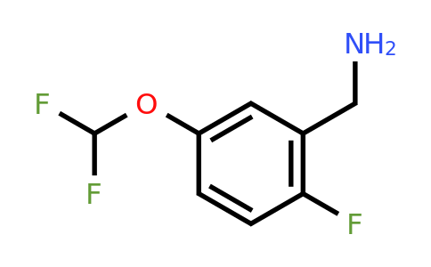 1261603-84-2 | 5-(Difluoromethoxy)-2-fluorobenzylamine
