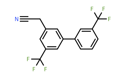 1261604-37-8 | 5,3'-Bis(trifluoromethyl)biphenyl-3-acetonitrile