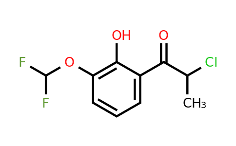 1261604-49-2 | 2-Chloro-3'-(difluoromethoxy)-2'-hydroxypropiophenone