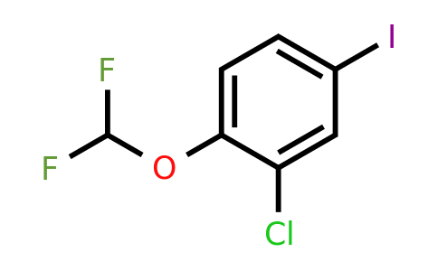 1261604-63-0 | 3-Chloro-4-(difluoromethoxy)iodobenzene