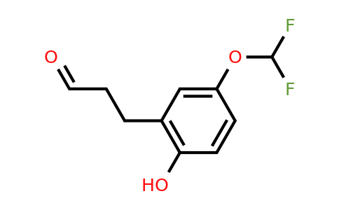 1261604-74-3 | 3-(5'-(Difluoromethoxy)-2'-hydroxyphenyl)propionaldehyde