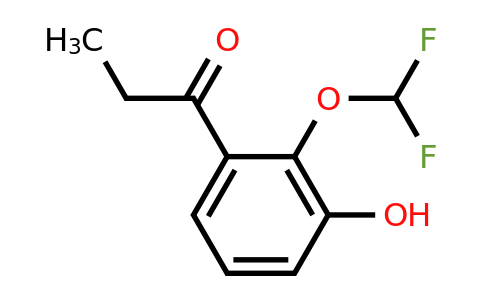 1261604-79-8 | 2'-(Difluoromethoxy)-3'-hydroxypropiophenone