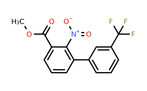 1261604-84-5 | 2-Nitro-3'-(trifluoromethyl)biphenyl-3-carboxylic acid methyl ester