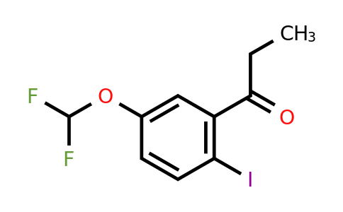 1261604-99-2 | 5'-(Difluoromethoxy)-2'-iodopropiophenone