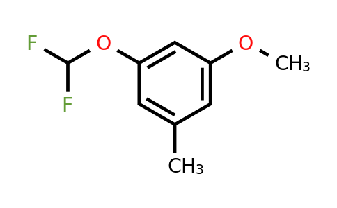 1261605-06-4 | 3-(Difluoromethoxy)-5-methoxytoluene