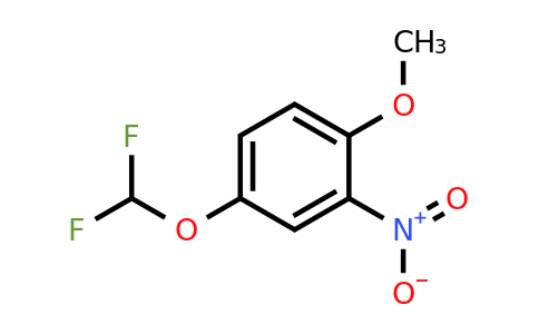 1261605-12-2 | 4-(Difluoromethoxy)-2-nitroanisole