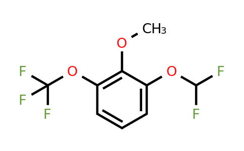 1261605-16-6 | 2-(Difluoromethoxy)-6-(trifluoromethoxy)anisole