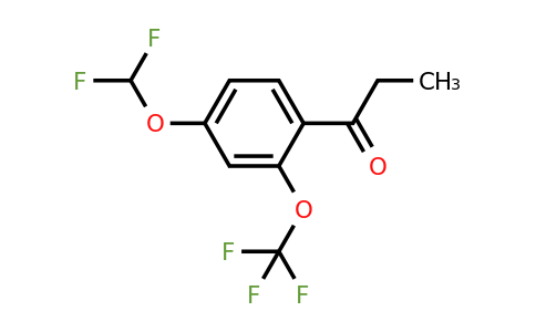 1261605-39-3 | 4'-(Difluoromethoxy)-2'-(trifluoromethoxy)propiophenone