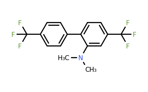 1261605-40-6 | (4,4'-Bis(trifluoromethyl)biphenyl-2-yl)-dimethyl-amine