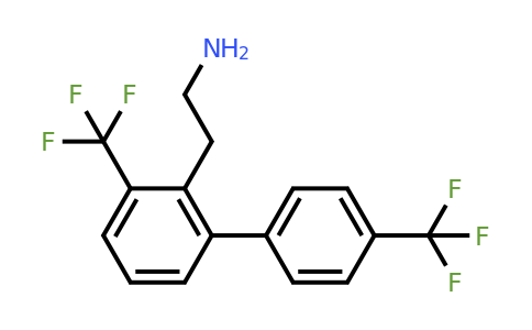 1261605-48-4 | 2-(3,4'-Bis(trifluoromethyl)biphenyl-2-yl)-ethylamine