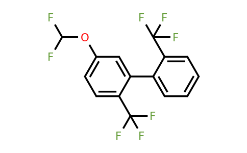 1261605-65-5 | 2,2'-Bis(trifluoromethyl)-5-(difluoromethoxy)biphenyl
