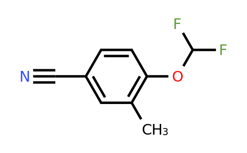 1261606-08-9 | 5-Cyano-2-(difluoromethoxy)toluene