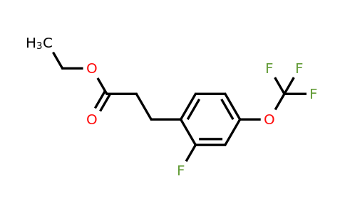1261606-41-0 | Ethyl 3-(2'-fluoro-4'-(trifluoromethoxy)phenyl)propionate