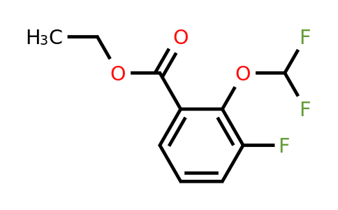 1261606-94-3 | Ethyl 2-(difluoromethoxy)-3-fluorobenzoate