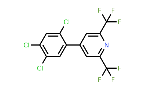1261607-24-2 | 2,6-Bis(trifluoromethyl)-4-(2,4,5-trichlorophenyl)pyridine