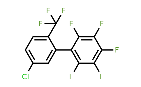 1261607-50-4 | 5'-Chloro-2,3,4,5,6-pentafluoro-2'-(trifluoromethyl)biphenyl