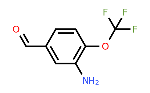 1261608-15-4 | 3-Amino-4-(trifluoromethoxy)benzaldehyde