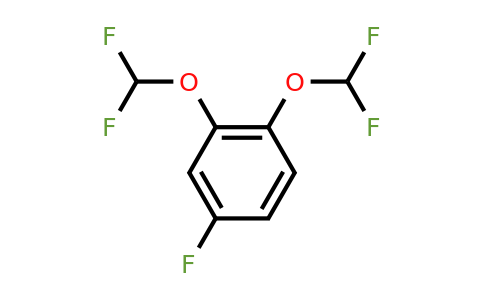 1261608-57-4 | 3,4-Bis(difluoromethoxy)fluorobenzene