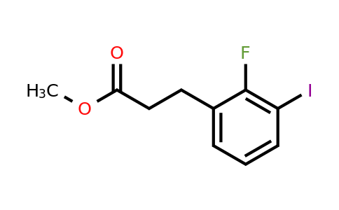 1261608-67-6 | Methyl 3-(2'-fluoro-3'-iodophenyl)propionate