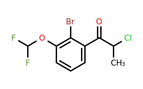 1261608-86-9 | 2'-Bromo-2-chloro-3'-(difluoromethoxy)propiophenone