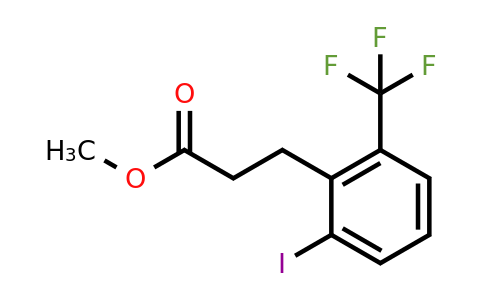1261609-14-6 | Methyl 3-(2'-iodo-6'-(trifluoromethyl)phenyl)propionate