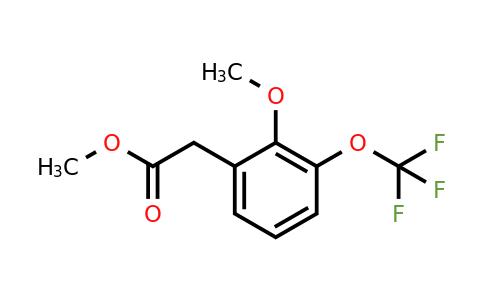 1261609-24-8 | Methyl 2-methoxy-3-(trifluoromethoxy)phenylacetate