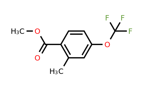 1261609-34-0 | Methyl 2-methyl-4-(trifluoromethoxy)benzoate