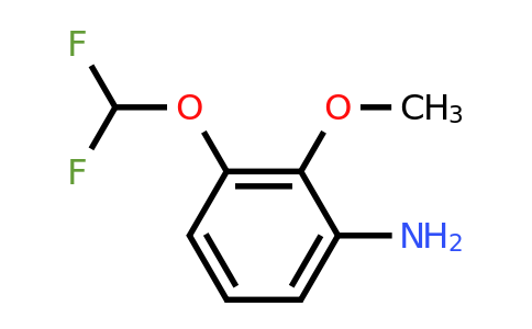 1261609-68-0 | 3-Difluoromethoxy-2-methoxyaniline