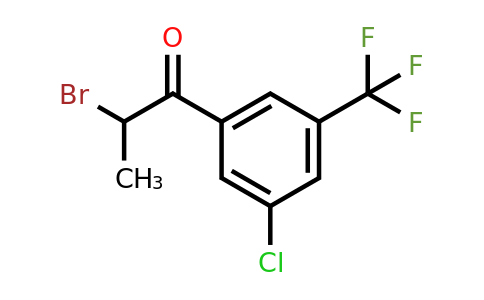 1261609-78-2 | 2-Bromo-3'-chloro-5'-(trifluoromethyl)propiophenone