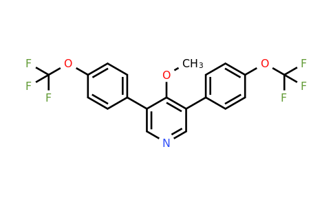 1261610-01-8 | 3,5-Bis(4-(trifluoromethoxy)phenyl)-4-methoxypyridine
