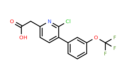 1261610-11-0 | 2-Chloro-3-(3-(trifluoromethoxy)phenyl)pyridine-6-acetic acid