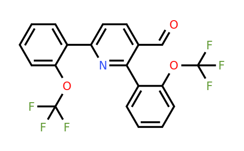 1261610-21-2 | 2,6-Bis(2-(trifluoromethoxy)phenyl)nicotinaldehyde