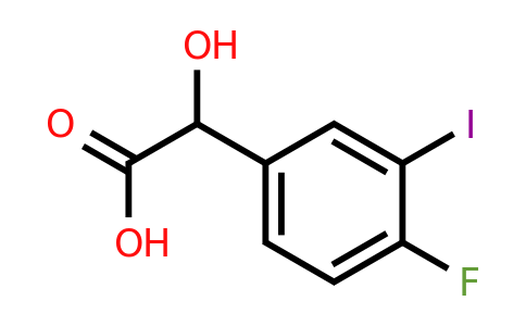 1261610-25-6 | 4-Fluoro-3-iodomandelic acid