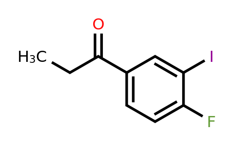 1261610-45-0 | 4'-Fluoro-3'-iodopropiophenone