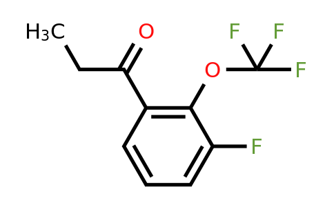 1261610-53-0 | 3'-Fluoro-2'-(trifluoromethoxy)propiophenone